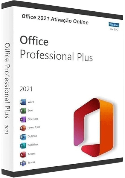 Office Professional Plus 2021 com a licença