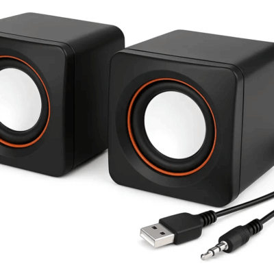 Caixa de Som Knup Kp-600 Multimídia USB Preto para PC e Notebook