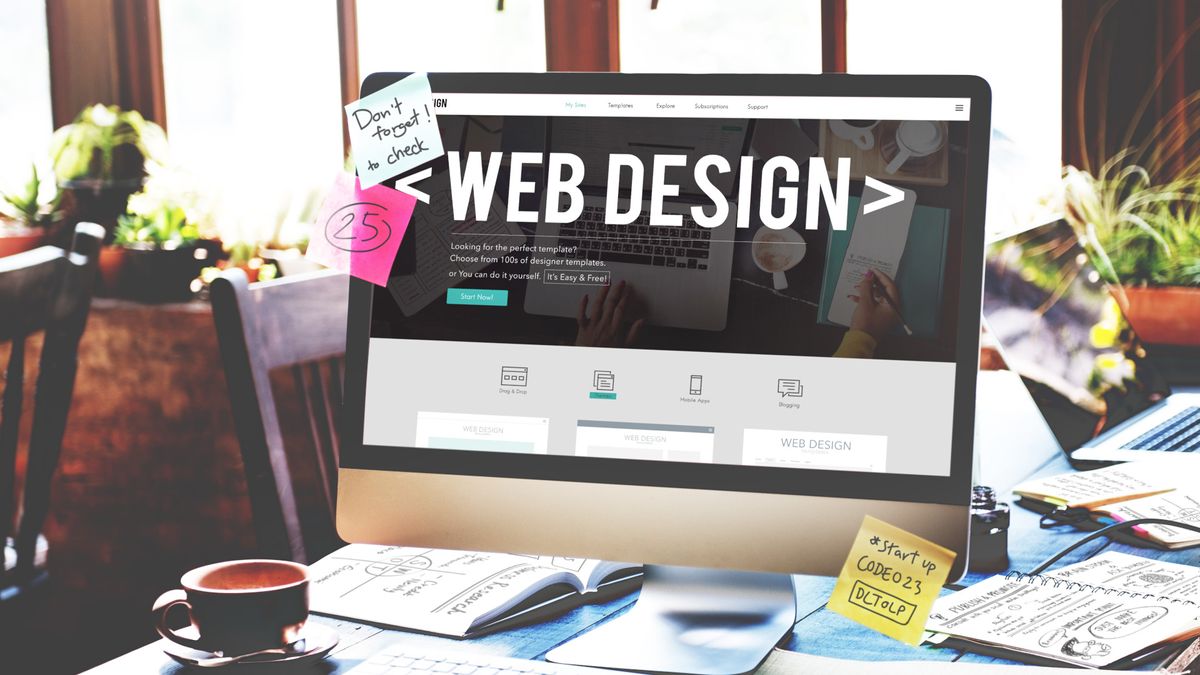 Dsign de website em wordpress